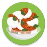 salad recipes android application logo